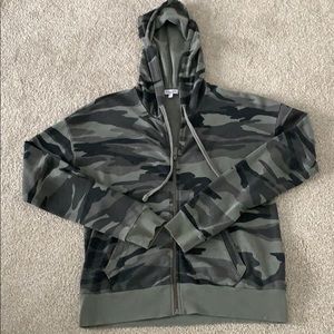 Splendid camo zip up